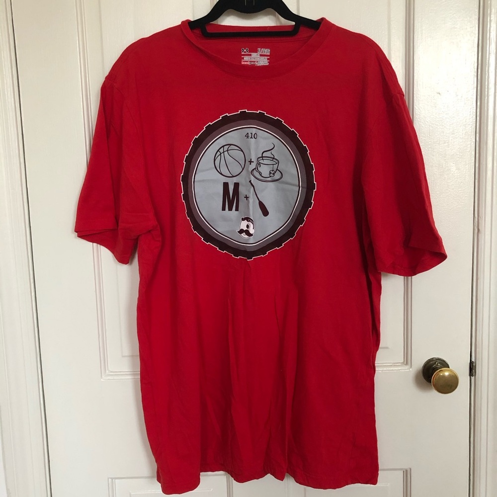 Under Armour Men’s Red Baltimore Tee Shirt XL